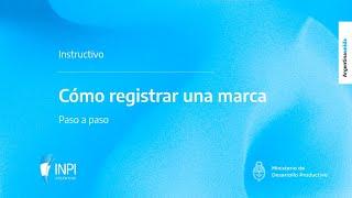 INPI Argentina - Cómo registrar una marca