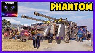 Crossout #540 ► PHANTOM - 2x Typhoons Hover Tank - Seal Clubbing Build?!