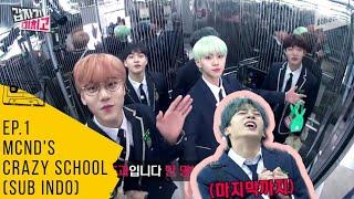 [SUB INDO] Ada kejutan untuk MCND di elevator | MCND's CRAZY SCHOOL Ep.1