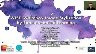 WISE: Whitebox Image Stylization by Example-based Learning