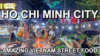 Ultimate VIETNAMESE STREET FOOD TOUR at Saigon Night Market! 