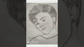 ᗷTS⟭⟬ drawing. Emi's art and craft. ......#bts #viral #drawing #bts drawing