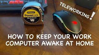 MOUSE JIGGLER HOW TO KEEP YOUR COMPUTER AWAKE