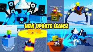 UPDATE SOON?! - SUPER BOX SIEGE DEFENSE NEW UPDATE LEAKS! (ROBLOX)