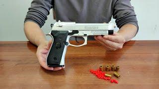 Beretta M92 Auto Shell Ejection Blowback Toy Gun Unboxing 2024