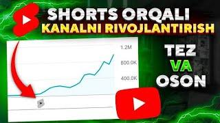 YouTube Kanal Ochish: Amirikan kanalga short video yuklash!