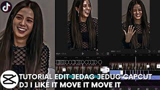 Tutorial Edit Jedag Jedug Capcut | Dj I Like To Move It Move It | Full Beat