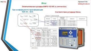 Параметрирование микропроцессорного терминала