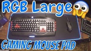Luxcoms RGB Large Gaming Mouse Pad Review