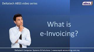 What is e-Invoicing?