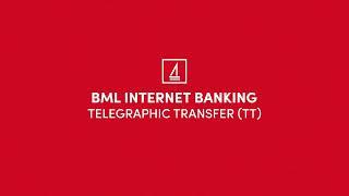 How to make an International Transfer on BML Internet Banking