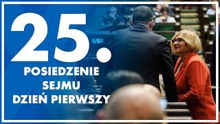 25. posiedzenie Sejmu - dzień pierwszy.  18 grudzień  2024 r.