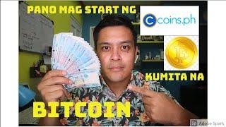 (PAANO KUMITA) PAANO mag start ng BITCOIN gamit ang COINS.PH  sure kita