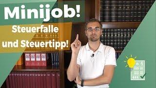 Steuerfalle Minijob und ein Steuertipp!