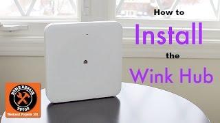 How to Install the Wink Hub (George Jetson is Jealous!!) -- by Home Repair Tutor