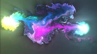 Color smoke background video effects black screen / smoke effect after effects /4k smoke background