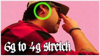 How to stretch your ears from 6g to 4g