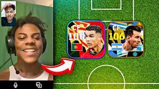 ISHOWSPEED MENENTUKAN SKUAD EFOOTBALL 2025 MOBILE IKKY69 !! PILIH MESSI & RONALDO?!