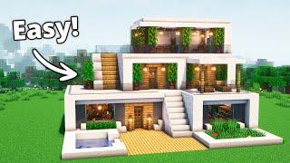 Minecraft: Ultimate Modern House Tutorial