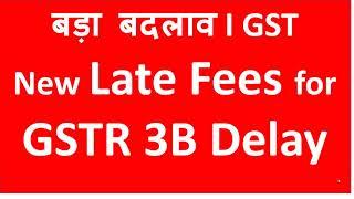 GSTR 3B Late Fees Calculations T  I CA Satbir Singh