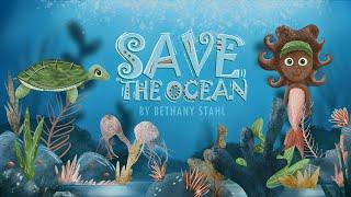 Save the Ocean by Bethany Stahl | Children's Animated Audiobook | A Story About Recycling