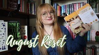 August Reset ~ Reading Journal set up, TBR & more