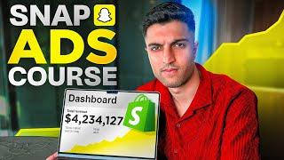 Snapchat Ads For Shopify Dropshipping FREE Course (Tutorial)