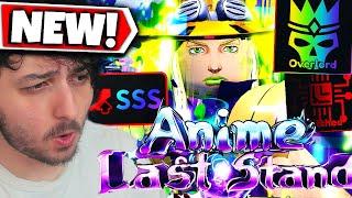 Getting the *STRONGEST* 0.03% Gyro Zeppeli in Roblox Anime Last Stand