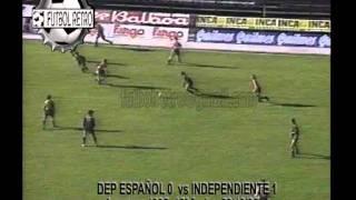 Deportivo Español 0 vs Independiente 1 fecha 12 Apertura 1995 FUTBOL RETRO TV