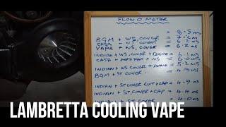 LAMBRETTA COOLING VAPE FAN & COVER # TheSteelweasel