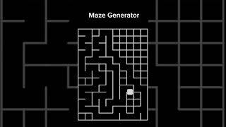 Block breaks walls to generate a maze!