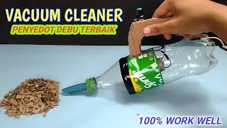 HOW TO MAKE A DUST SUCTION MACHINE FROM USED BOTTLES || DC MINI DYNAMO