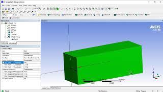 Design Modeler basic tutorial 13 _ Local and global coordinate system and how to use them