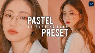 Korean Pastel | How to Edit Selfie Preset | Free Lightroom Preset Free DNG | Soft Pastel Tone