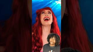 The Little Mermaid ‍️  #reaction #makeup #makeuptransformation #viral #amazing #shorts