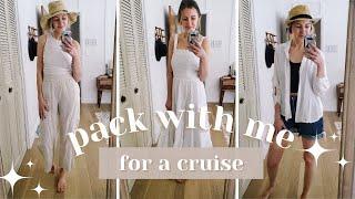 MY FIRST CARIBBEAN CRUISE: Packing list must haves + outfit try on haul