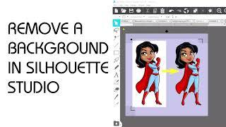 Easy Method To Crop Image & Remove Background In Silhouette Studio