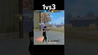 INSANE 1vs4 CLUTCH MOMENTS NEVER GIVE UP FREE FIRE MONTAGE #freefire #trending #ff #ffshorts