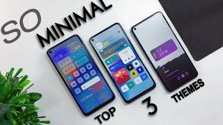 My Top 3 Best Minimal Themes that you should try | Best Theme for MIUI 12 /12.5 | HINDI | NixAndrow