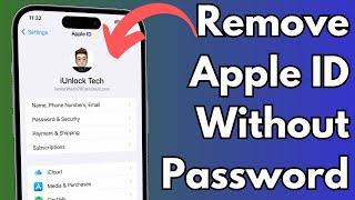 How To Remove Apple ID Without Password 2024