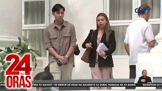 Sandro Muhlach, personal muling nakaharap sina Jojo Nones at Richard Cruz sa DOJ  | 24 Oras