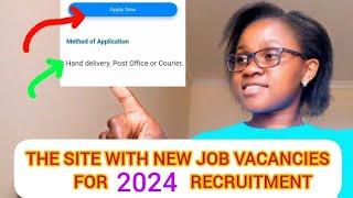 I TRIED IT!  Legit site with job vacancies for JANUARY 2024 Recruitment. APPLY NOW!!