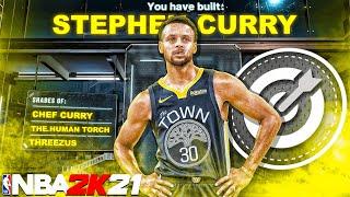 NBA 2K21 STEPH CURRY BUILD (THE MOST OVERPOWERED GUARD BUILD)