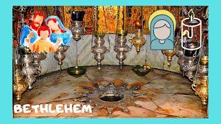 BETHLEHEM: GROTTO of NATIVITY, birthplace of Jesus Christ