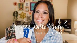 Study the Bible in One Year: Day 82 Joshua 1-4 | bible study for beginners ￼