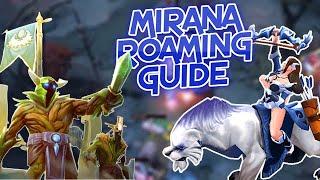 WHY MIRANA IS THE BEST ROAMER GUIDE BY SPEEED DOTA | 7.32  Patch