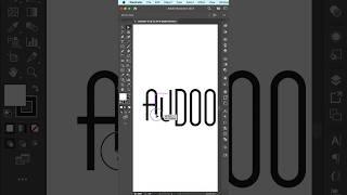 Text Logo How to Create #shorts #illustrator #logo #tutorial