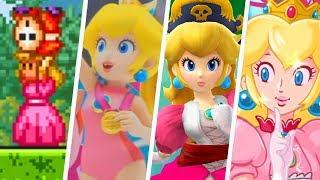 Evolution of Playable Princess Peach (1988 - 2019)