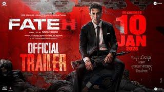 Fateh | Official Trailer l Sonu Sood | Jacqueline Fernandez | In Cinemas 10th January