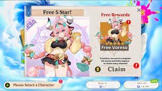 FREE 5-STAR CHARACTER in Genshin 5.5?!  Varesa Giveaway LEAKED!